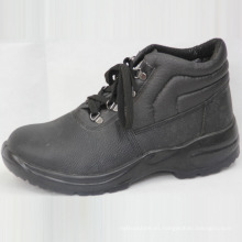 Zapatos de seguridad de cuero genuino (NEGRO)